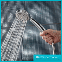 Tavistock Merit Chrome Dual Function Exposed Thermostatic Bar Valve Shower System