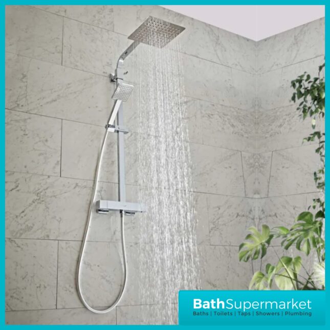 Tavistock Index Bar Valve Shower System With Cool Touch Valve