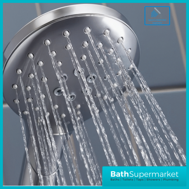 Tavistock Quantum Chrome Cool Touch Thermostatic Dual Function Exposed Valve Shower System
