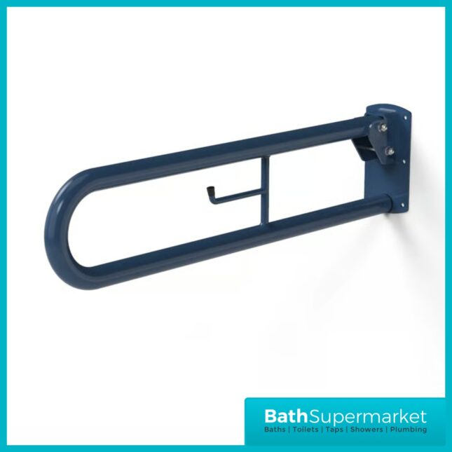 Fitzroy Of London NymaPRO Rimless Close Coupled Doc M Pack Blue Exposed Grab Rails Fixings