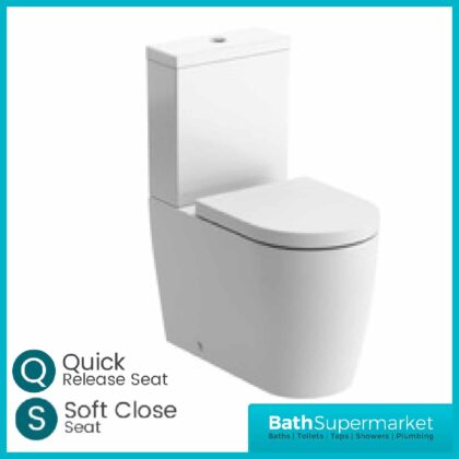 Cilantro Close Coupled WC & Soft Close Seat