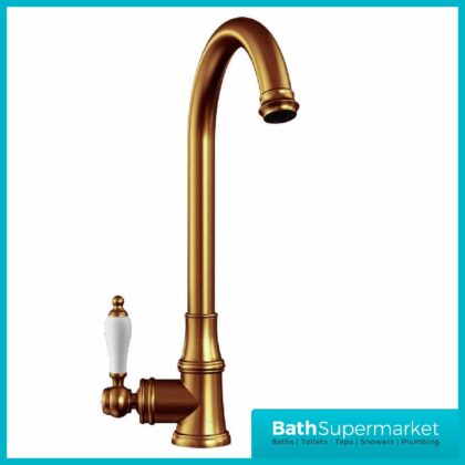 Elect Brass Traditional Style Kitchen Sink Mixer With Swivel Spout