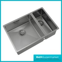 Ellsi 1.5 Bowl Undermount Stainless Steel Kitchen Sink