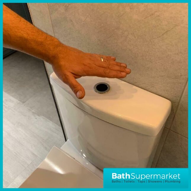 Touchfree Infrared Automatic Cistern Flush Valve Button Sensor - Image 2
