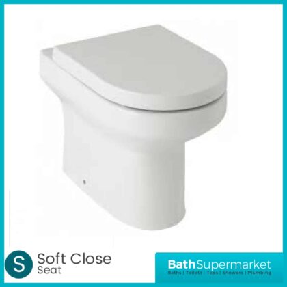 Kartell Bijou Back To Wall WC Pan & Soft Close Seat