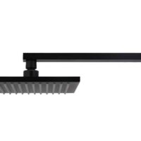 Mono Black Square Shower Concealed Valve Package + Wall Mounted Head - Image 3