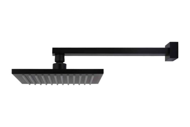 Mono Black Square Shower Concealed Valve Package + Wall Mounted Head - Image 3