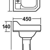 Nuie Carlton 4-Piece Traditional 2TH Bathroom Suite - Image 8