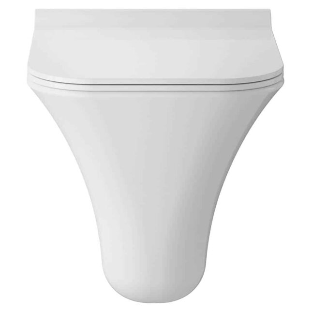 Hudson Reed Grace Rimless Wall Hung Pan & Soft Close Seat - NCT140 - Image 6