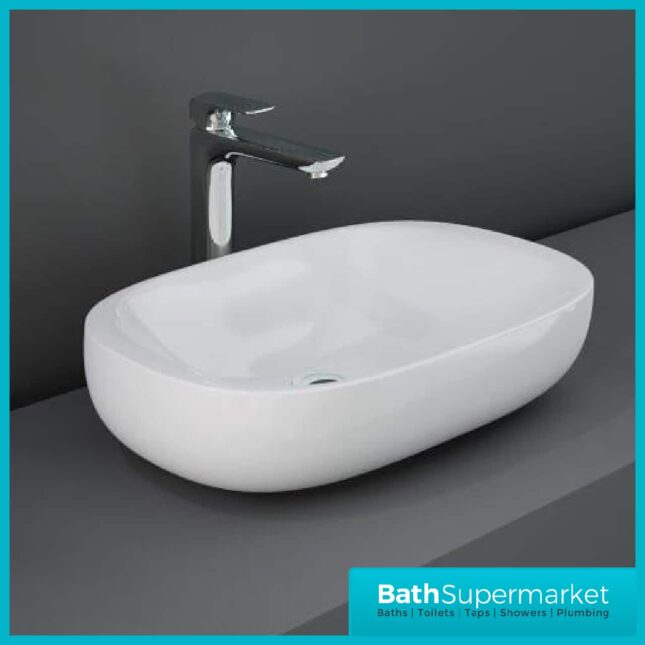 RAK Illusion Countertop Wash Basin 60cm- 0TH