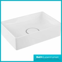 Sognare Stance Gloss White Sit-On Countertop Basin 500mm Wide