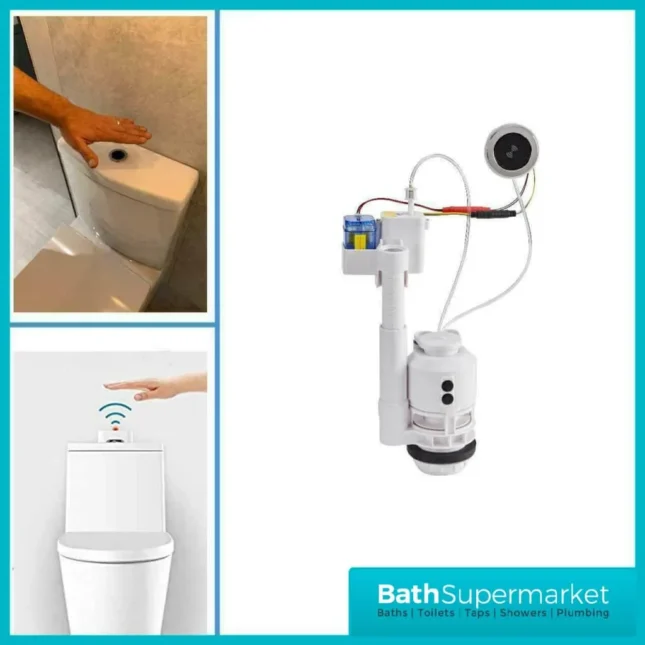 Touchfree Infrared Automatic Cistern Flush Valve Button Sensor