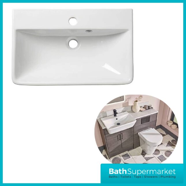 Tavistock Aerial Semi-Countertop 560mm Wide Basin