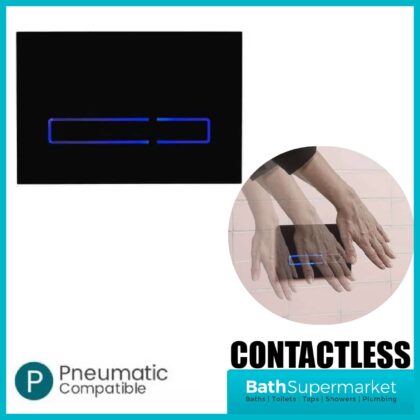 Tavistock Contactless Sensor Dual Flush Plate TR9025