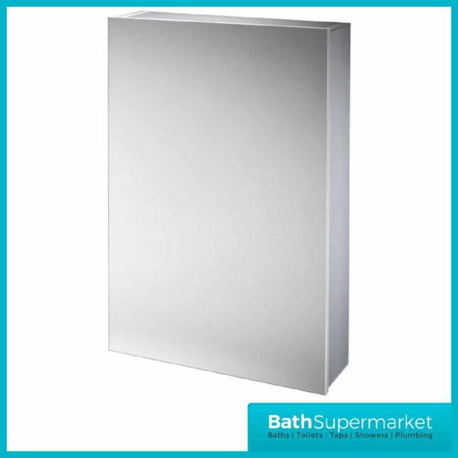 Tavistock Balance Single Door Aluminium Cabinet 440mm x 650mm - BA44AL
