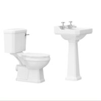 Nuie Carlton 4-Piece Traditional 2TH Bathroom Suite - Image 6