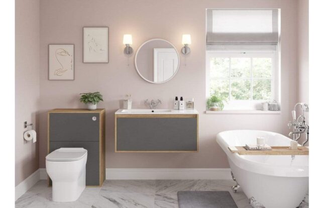 AquaVolere Cassia Back To Wall WC And Soft Close Seat - Image 3