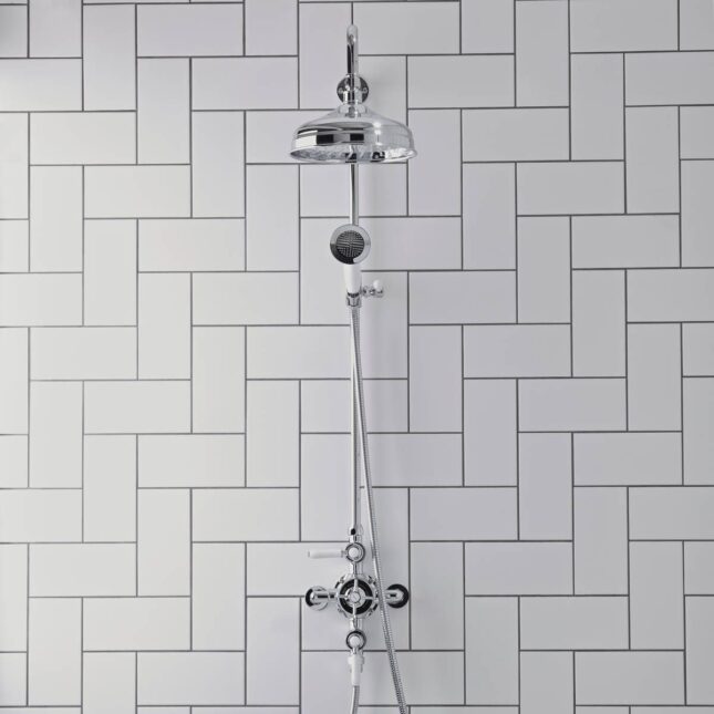 Tavistock Cheltenham Exposed Dual Function Shower System - Image 2