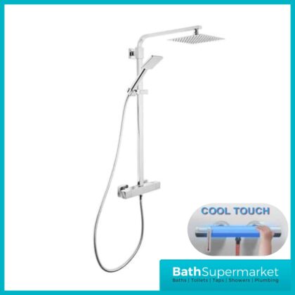 Tavistock Index Bar Valve Shower System With Cool Touch Valve