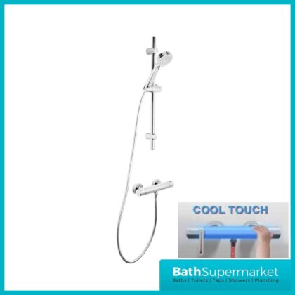 Tavistock Quantum Cool Touch Thermostatic Dual Function Bar Valve