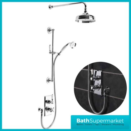 Tavistock Varsity Thermostatic Concealed Dual Function Shower Valve