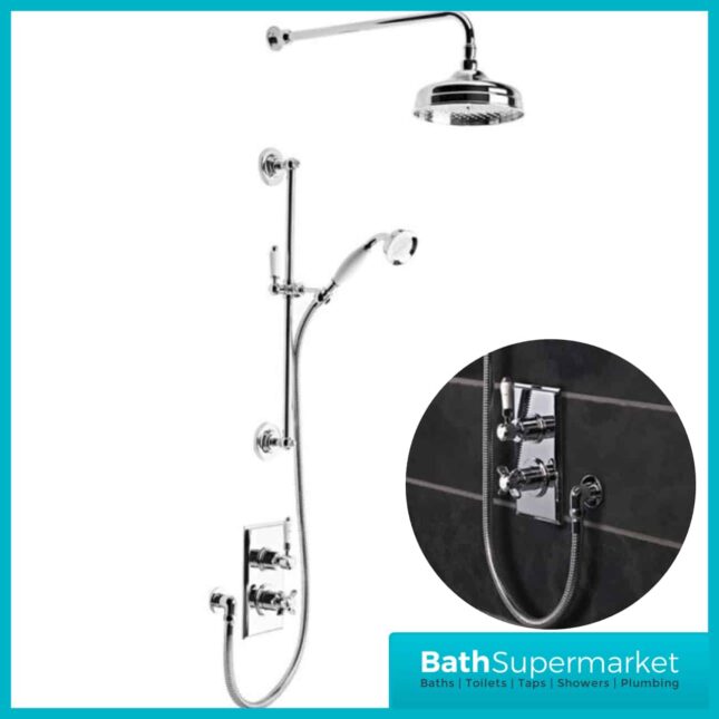 Tavistock Varsity Thermostatic Concealed Dual Function Shower Valve