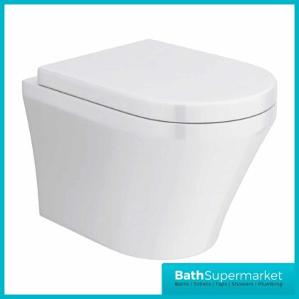 Hudson Reed Luna Wall Hung Pan & Seat - CPA027