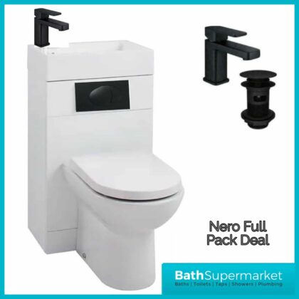 Nero All In One Space Saving Toilet + Sink Basin Combination