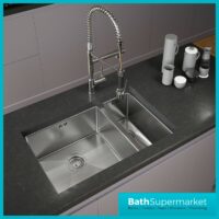 Ellsi 1.5 Bowl Inset Stainless Steel Sink