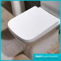 Porto Back To Wall Toilet Pan & Concealed Cistern Package - Image 2