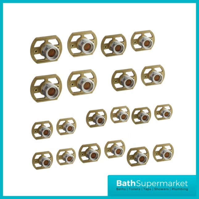 10 PAIRS BAR SHOWER VALVE PROFESSIONAL FAST FIX WALL BRACKETS