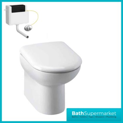 Linton Back To Wall Pan And Concealed Cistern Package