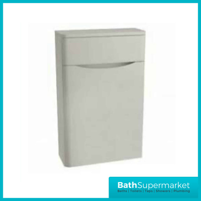 Cassellie Bali Matt Grey Back To Wall WC Unit 500mm - Image 4
