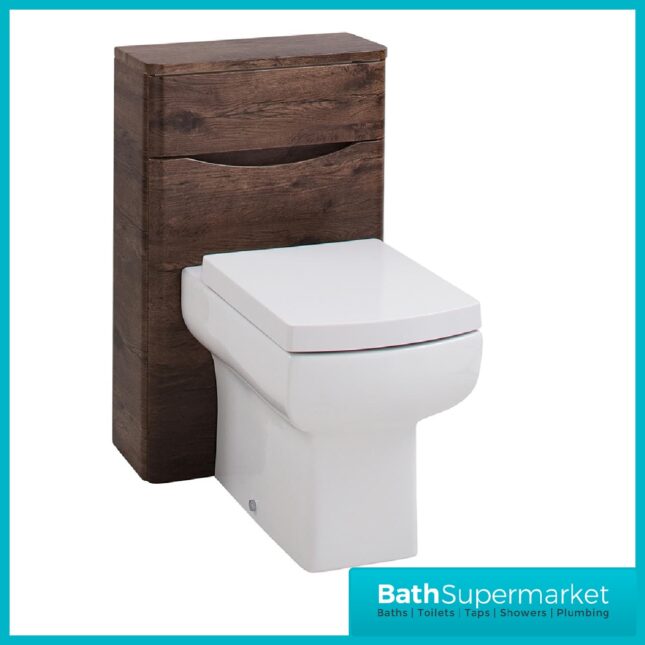 Cassellie Bali Chestnut Back To Wall 500MM WC Unit