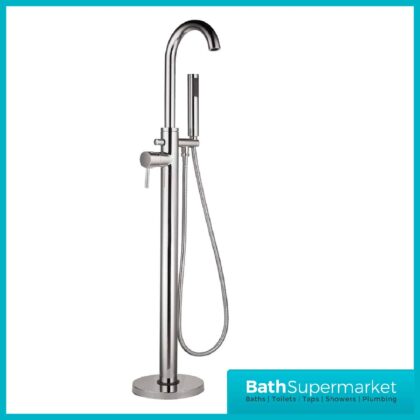 Freestanding Harrow Polished Chrome Bath Shower Mixer Tap