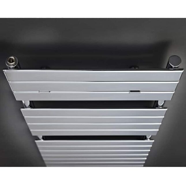 Hudson Reed Piazza Anthracite Flat Panel Designer Radiator 1213mm x 500mm - Image 4