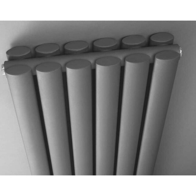 Hudson Reed Revive Double Panel Designer Radiator 1500 x 354mm - Anthracite - Image 3