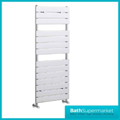Hudson Reed Flat Panel Designer Radiator 500mm x 1213mm - Chrome