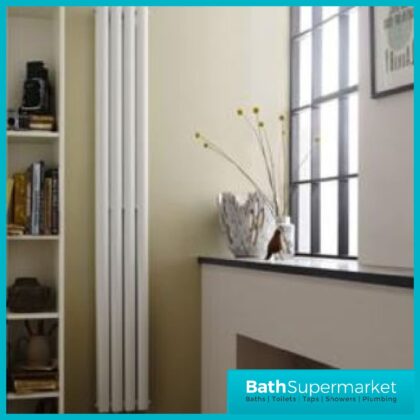 Hudson Reed Revive Double Designer Radiator 237mm x 1800mm - Gloss White