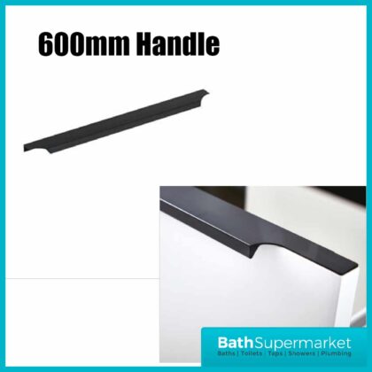 Mono Black 600mm Wrap Over Handle