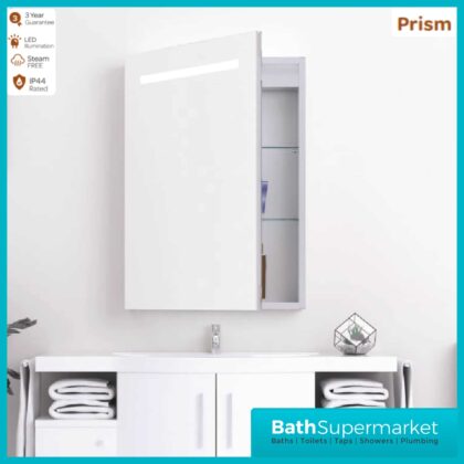 Kartell K-Vit Prism LED Mirror Cabinet 500 x 700mm MIR101
