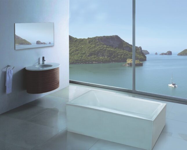 Titan Toreno Square 1700mm x 700mm Double Ended Bath-NTH - Image 4