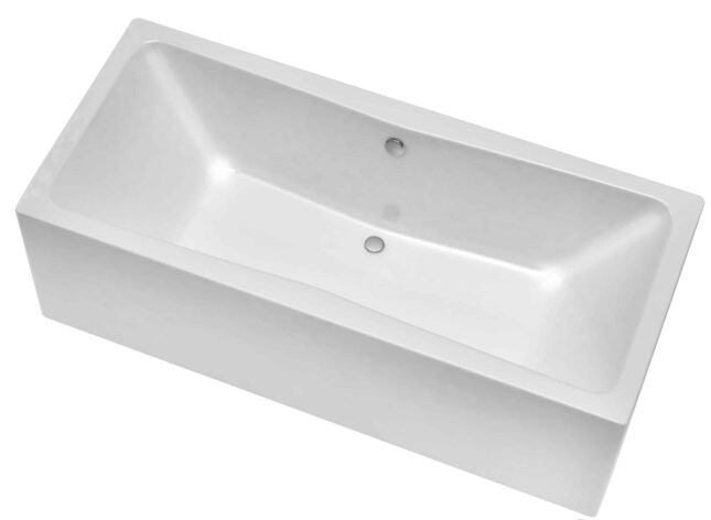 Titan Toreno Square 1800mm x 1000mm Double Ended Bath-NTH - Image 3