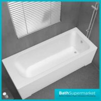 Modern Single ENDED BATH Tub Round Square leg Pack Included