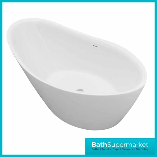 AquaVolere Legacy Modern Freestanding 1500 x 720 x 720mm Bath - Image 6