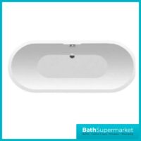 San Marlo Modern Luxury White Freestanding Double Ended Bath 1555mm