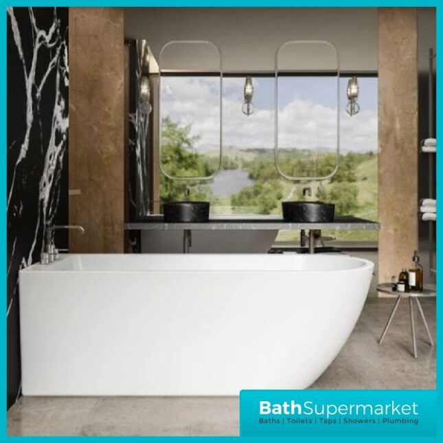 Charlotte Edwards - Belgravia Single Ended 1700 x 700mm - Modern Freestanding Bath - Image 3