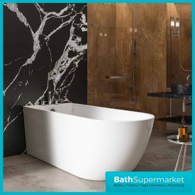 Charlotte Edwards - Belgravia Single Ended 1700 x 700mm - Modern Freestanding Bath