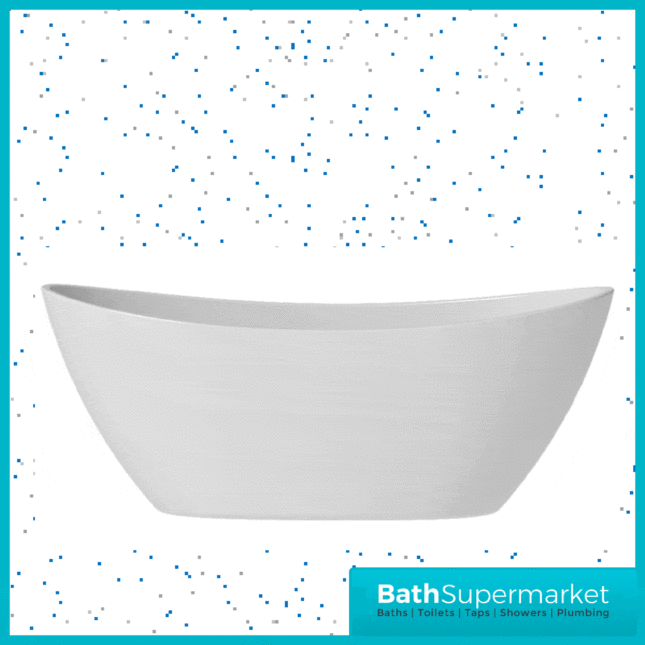Belmont Modern White Freestanding 1700x780x670mm Bath
