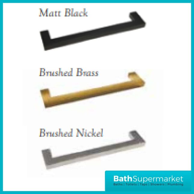 Elation Mito Modern Handles (singular) 320mm Centre - Various Colours